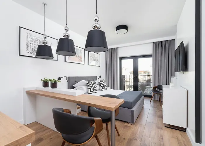 Cozy studio with a balcony - Rajska 3 street